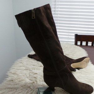 Bella Vita Women's Toni Ii Brown Suede Boot